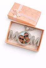 Load image into Gallery viewer, Personalized “Mom” Photo Necklace – A Gift From the Heart