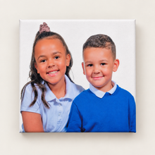 Load image into Gallery viewer, Personalised Photo Canvas – 20 × 20 cm