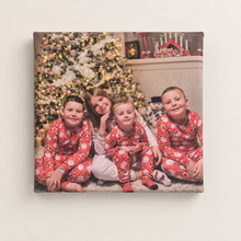 Load image into Gallery viewer, Personalised Photo Canvas – 20 × 20 cm