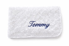 Load image into Gallery viewer, White Rosebud blanket NAME ONLY