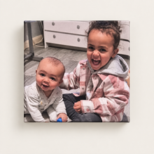 Load image into Gallery viewer, Personalised Photo Canvas – 20 × 20 cm