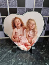 Load image into Gallery viewer, Heart Slate Photo