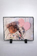 Load image into Gallery viewer, Picture personalised rectangle Slate memories gift