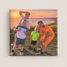 Load image into Gallery viewer, Personalised Photo Canvas – 20 × 20 cm