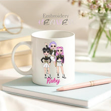 Load image into Gallery viewer, Personalized K-Pop Mug – 11oz Custom Fan Gift