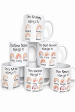 Load image into Gallery viewer, Rainbow Family Mug Gift