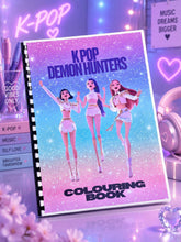 Load image into Gallery viewer, KPop Demon Hunters Colouring Book