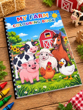 Load image into Gallery viewer, My Farm Colouring Book