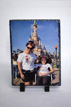 Load image into Gallery viewer, Picture personalised rectangle Slate memories gift
