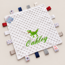 Load image into Gallery viewer, dinosaur taggie