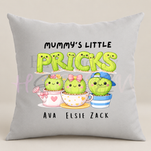 Load image into Gallery viewer, Personalised “Little Pricks” Cushion Cover