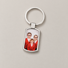 Load image into Gallery viewer, Custom Photo Keyring with Box – Perfect Gift Idea