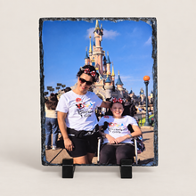 Load image into Gallery viewer, Picture personalised rectangle Slate memories gift
