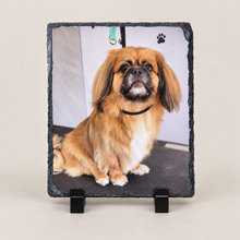 Load image into Gallery viewer, Picture personalised rectangle Slate memories gift