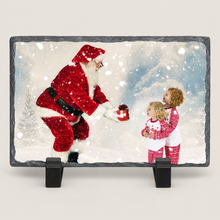 Load image into Gallery viewer, Picture personalised rectangle Slate memories gift
