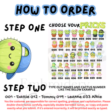 Load image into Gallery viewer, Personalised “Little Pricks” Cushion Cover