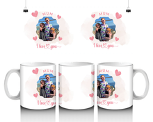 Load image into Gallery viewer, Personalised “Mum” Photo Mug – With Gift Box Included