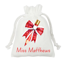 Load image into Gallery viewer, Personalised Small Christmas Treat Bag