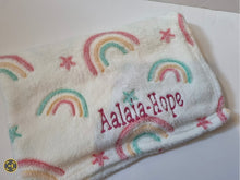 Load image into Gallery viewer, Rainbow Blanket NAME ONLY