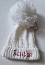 Load image into Gallery viewer, White Baby Hat