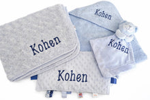 Load image into Gallery viewer, Personalised Embroidered Baby Gift Set