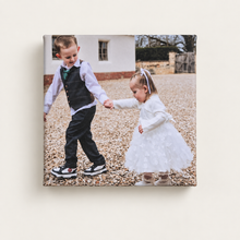 Load image into Gallery viewer, Personalised Photo Canvas – 20 × 20 cm