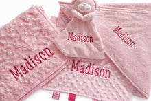 Load image into Gallery viewer, Personalised Embroidered Baby Gift Set