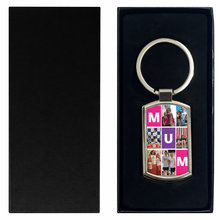 Load image into Gallery viewer, Personalised Photo “MUM” Keyring Gift