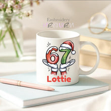Load image into Gallery viewer, 67 personalised mug