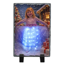 Load image into Gallery viewer, Picture personalised rectangle Slate memories gift