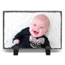 Load image into Gallery viewer, Picture personalised rectangle Slate memories gift