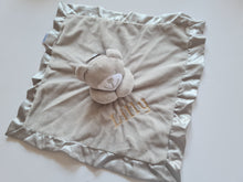 Load image into Gallery viewer, Personalised grey bear Comforter