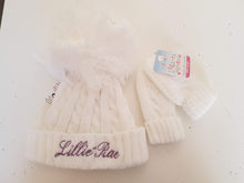 Load image into Gallery viewer, White Baby Hat