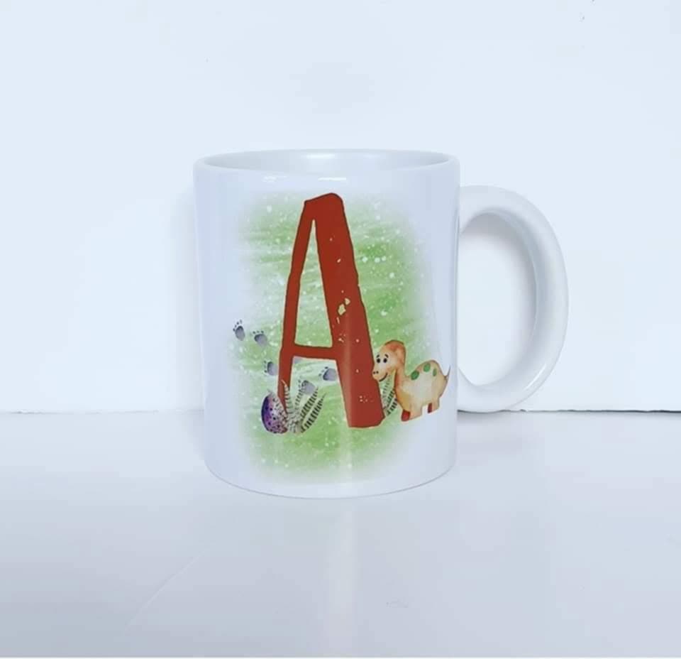 Dinosaur Mug Personalised