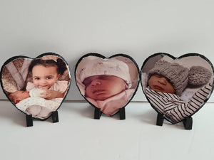 Heart Slate Photo