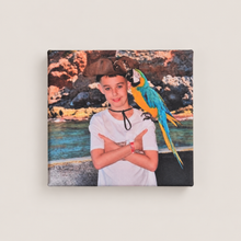 Load image into Gallery viewer, Personalised Photo Canvas – 20 × 20 cm
