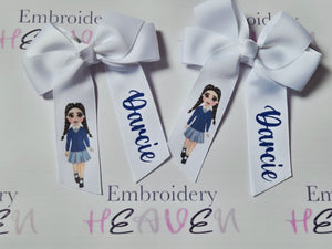 School Hair Bows