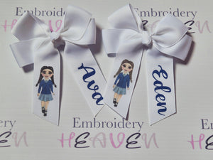 School Hair Bows