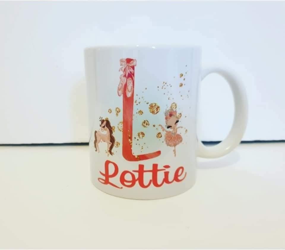 Ballerina Personalised Mug
