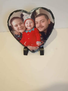 Heart Slate Photo