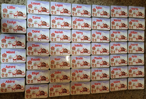 Personalised Christmas Tins