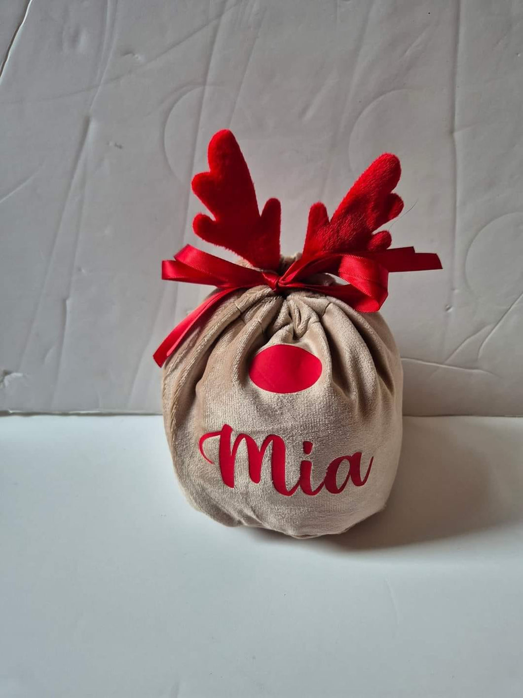 Personalised Reindeer Bags