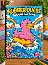 Load image into Gallery viewer, Rubber Ducks Colouring Book
