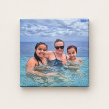 Load image into Gallery viewer, Personalised Photo Canvas – 20 × 20 cm
