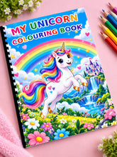 Load image into Gallery viewer, My Unicorn Colouring Book
