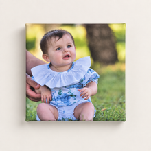 Load image into Gallery viewer, Personalised Photo Canvas – 20 × 20 cm
