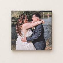 Load image into Gallery viewer, Personalised Photo Canvas – 20 × 20 cm
