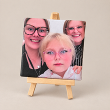 Load image into Gallery viewer, Personalised Mini Photo Canvas with Stand

