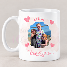 Load image into Gallery viewer, Personalised “Mum” Photo Mug – With Gift Box Included
