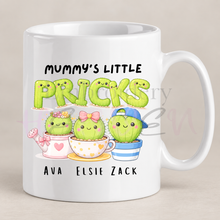 Load image into Gallery viewer, Personalised “Little Pricks” Cactus Mug
